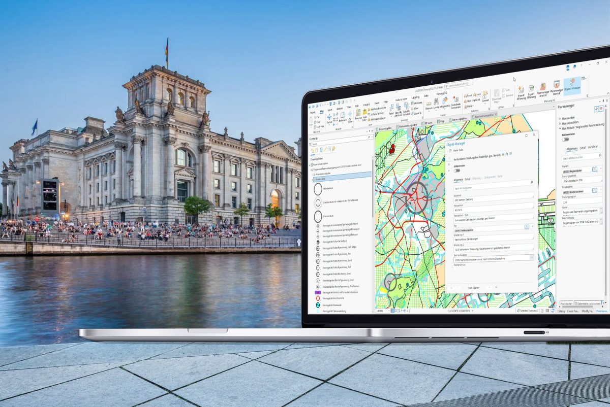 Rechtskonforme Raumplanung | VertiGIS Urban Planning
