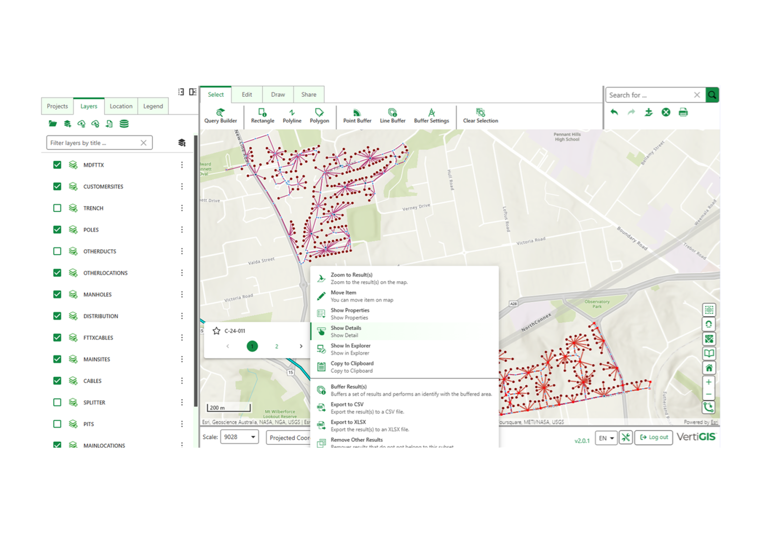 GIS for Telecommunications - Software Solutions for Enterprises